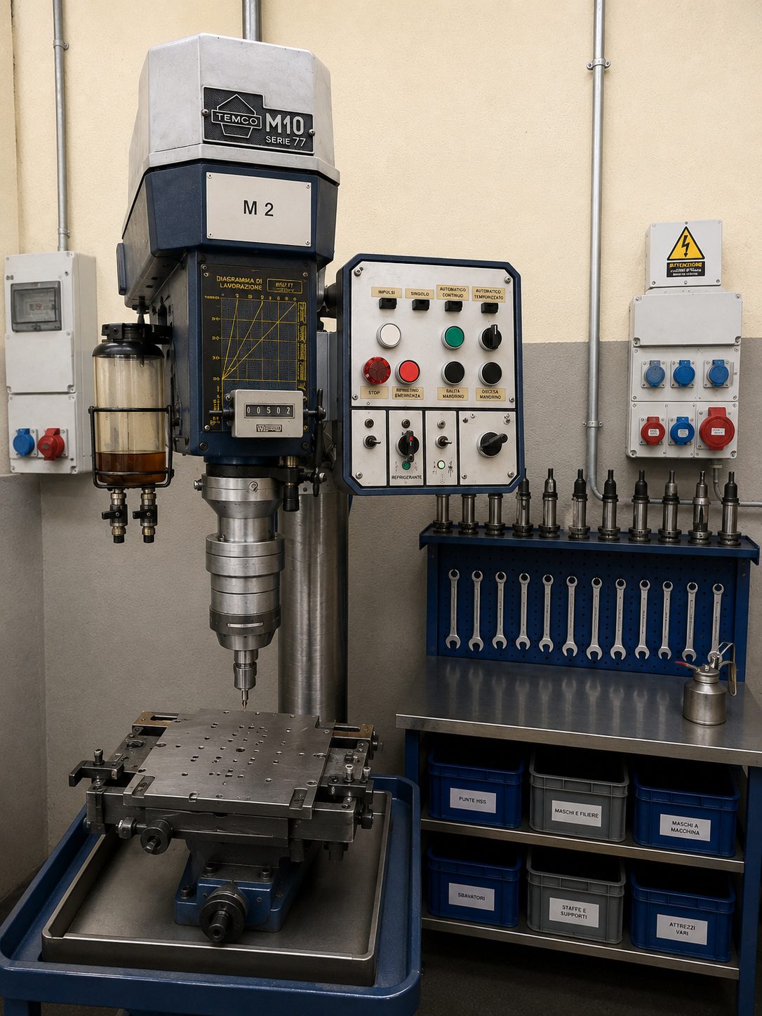 Macchinario officina Meccanica Cavallaro